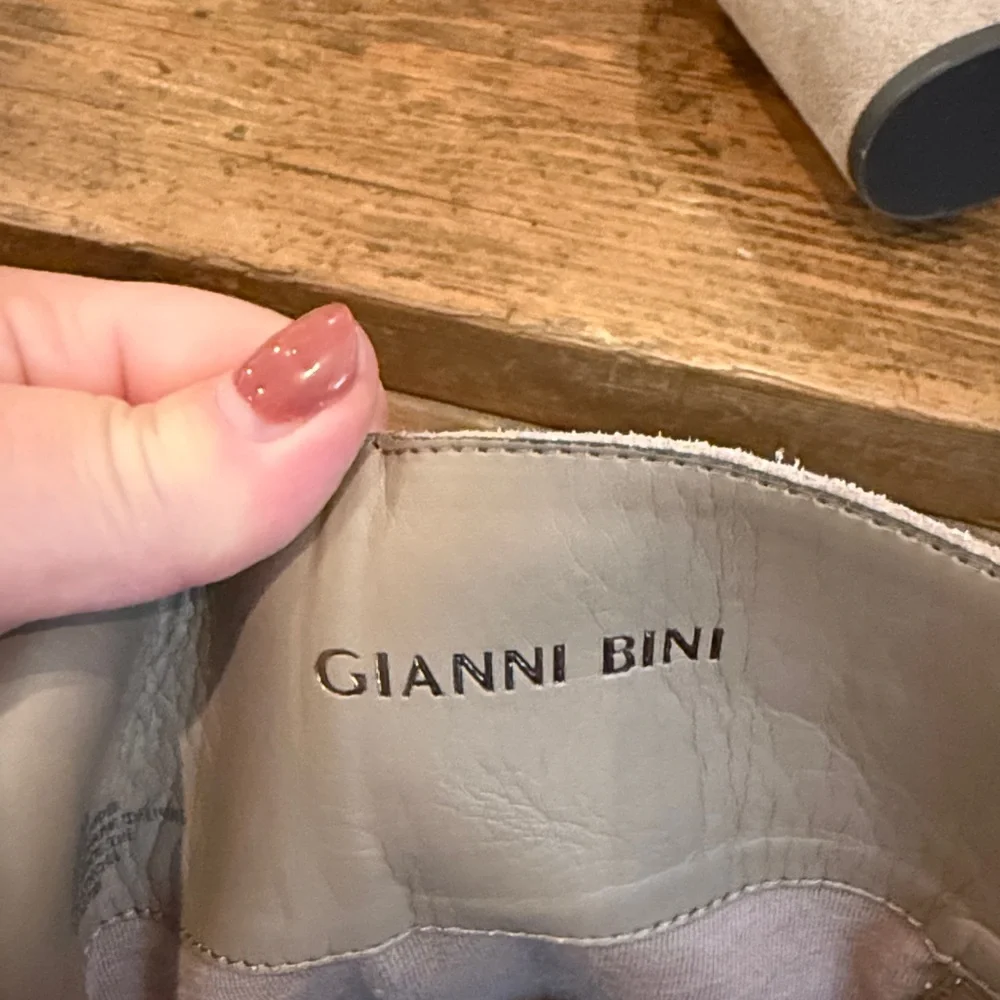 Gianni Bini Taupe Suede Over Knee 3